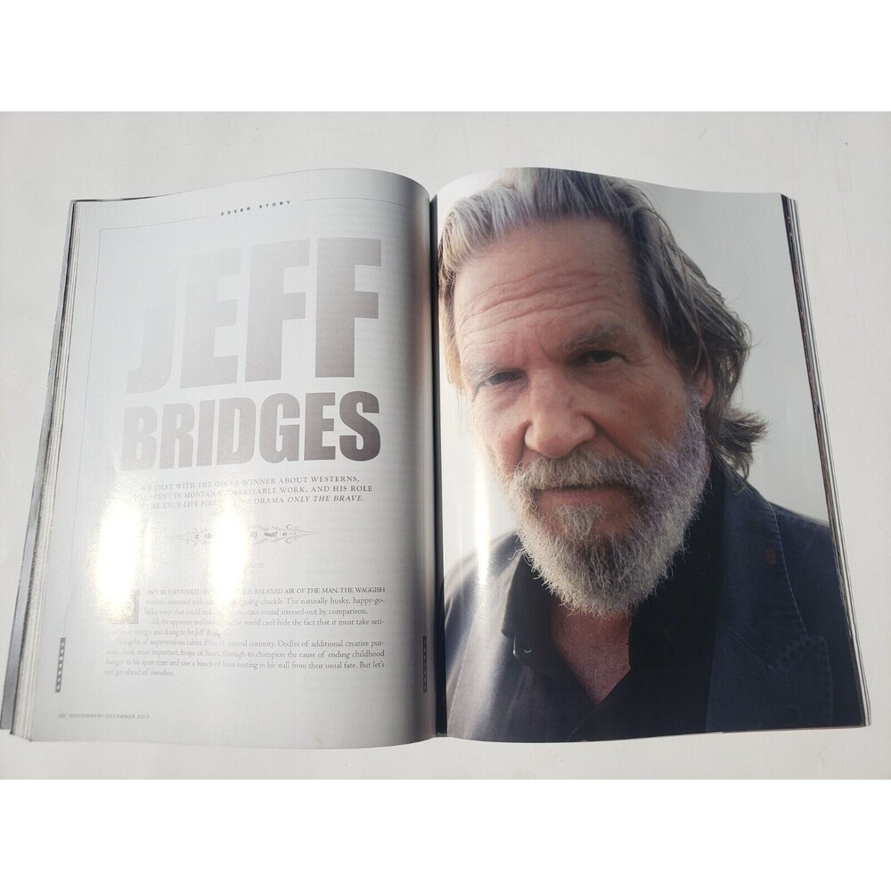 Bundle Of 3 Cowboys & Indians Magazines Featuring Jeff Bridges 2003, 2010 & 2017 - Picture 4 of 16